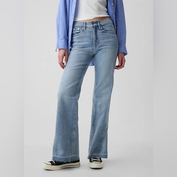 Gap- 70’s Flare High Rise Jeans - Picture 1 of 10